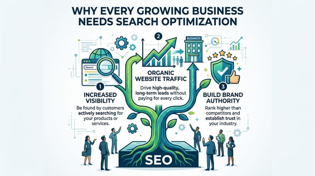 Why Every Growing Business Needs Search Optimization