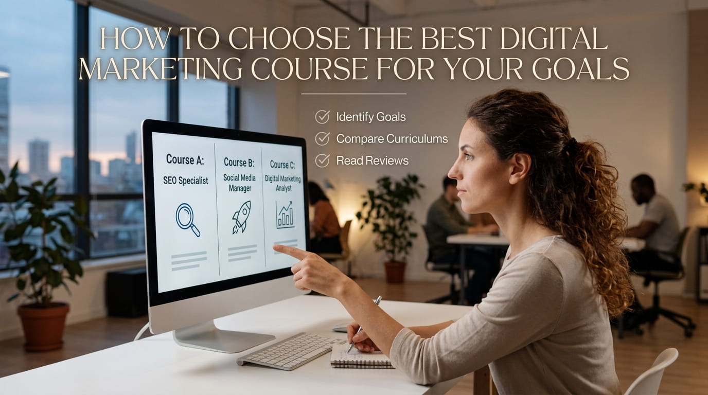 How to Choose the Best Digital Marketing Course to Grow Your Skills