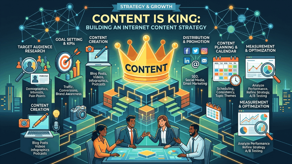 Content is King: Building an Internet Content Strategy