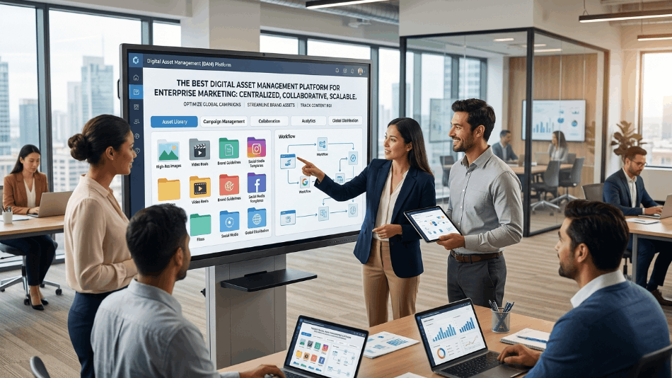 Digital Asset Management Platform for Enterprise Marketing