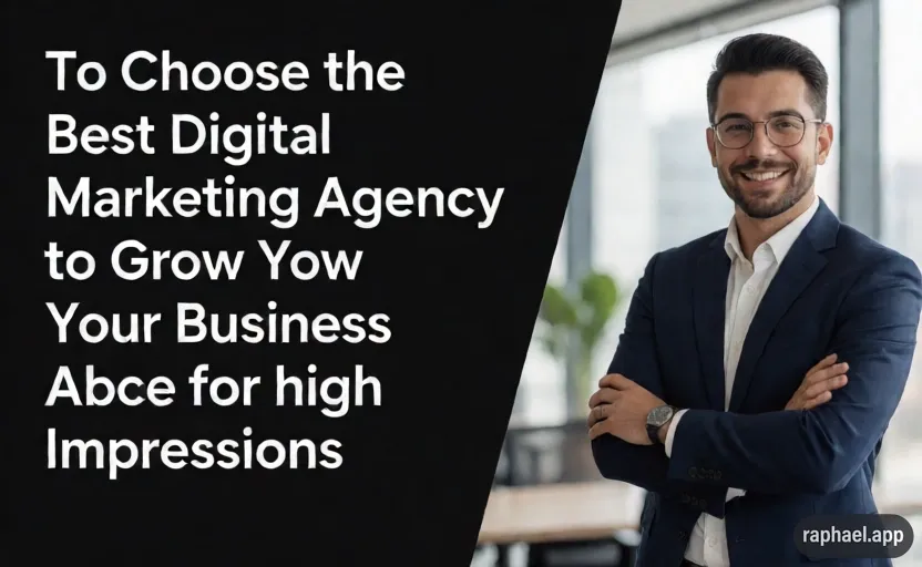 How to Choose the Best Digital Marketing Agency to grow a business