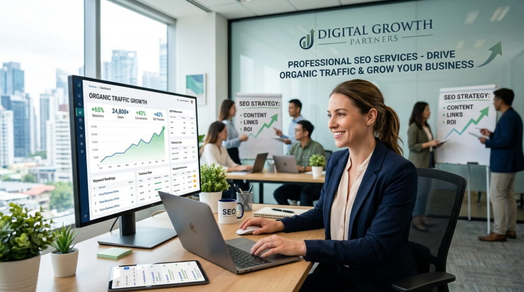 Professional SEO Services-Drive Organic Traffic & Grow