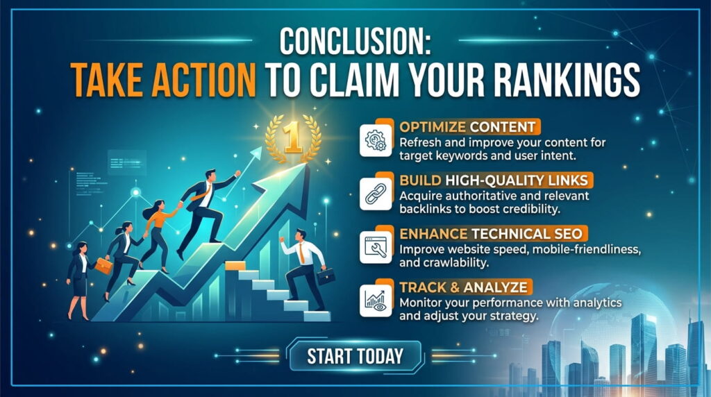 Conclusion: Take Action to Claim Your Rankings
